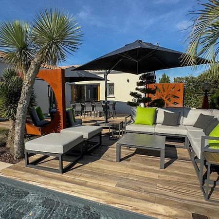 Villa Harmonie - Luxe, Jaccuzzi Et Piscine En Charente-Maritime Saint-Ciers-du-Taillon Exterior photo
