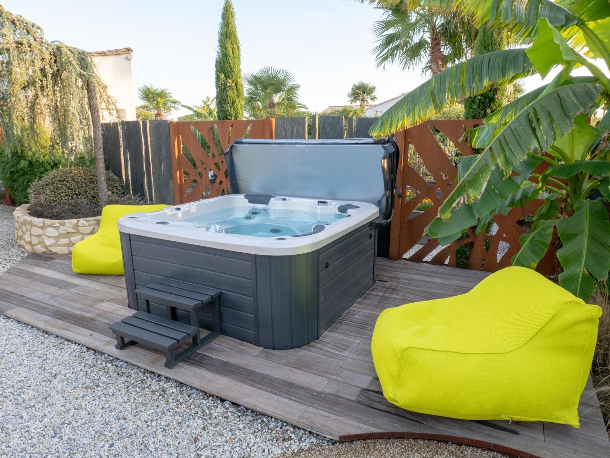 Villa Harmonie - Luxe, Jaccuzzi Et Piscine En Charente-Maritime Saint-Ciers-du-Taillon Exterior photo