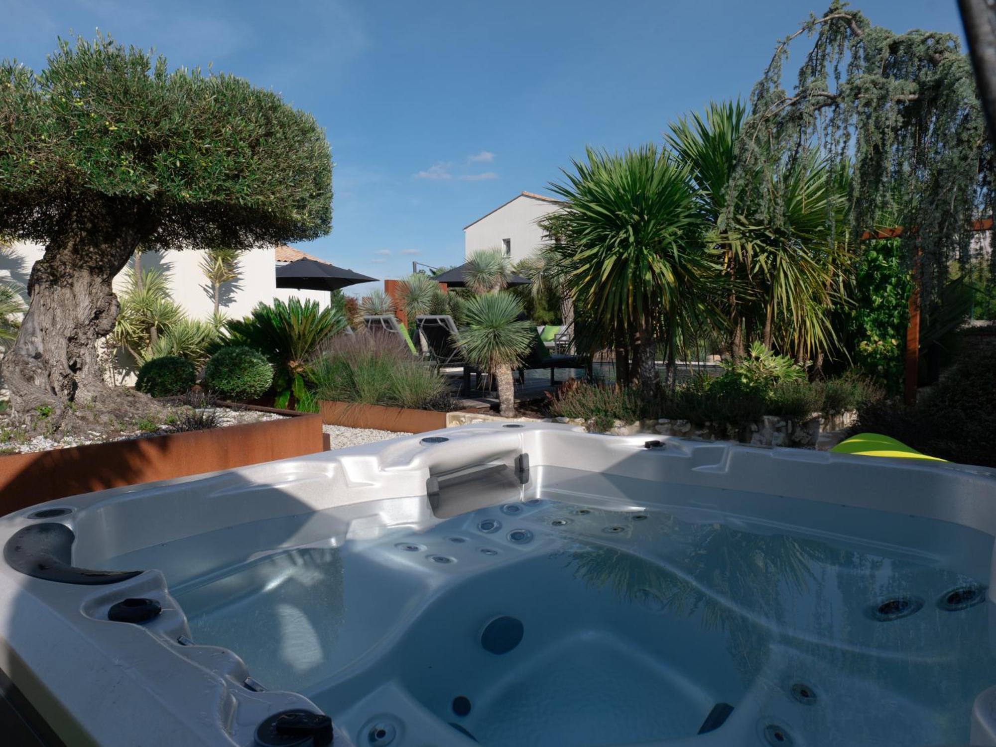 Villa Harmonie - Luxe, Jaccuzzi Et Piscine En Charente-Maritime Saint-Ciers-du-Taillon Exterior photo